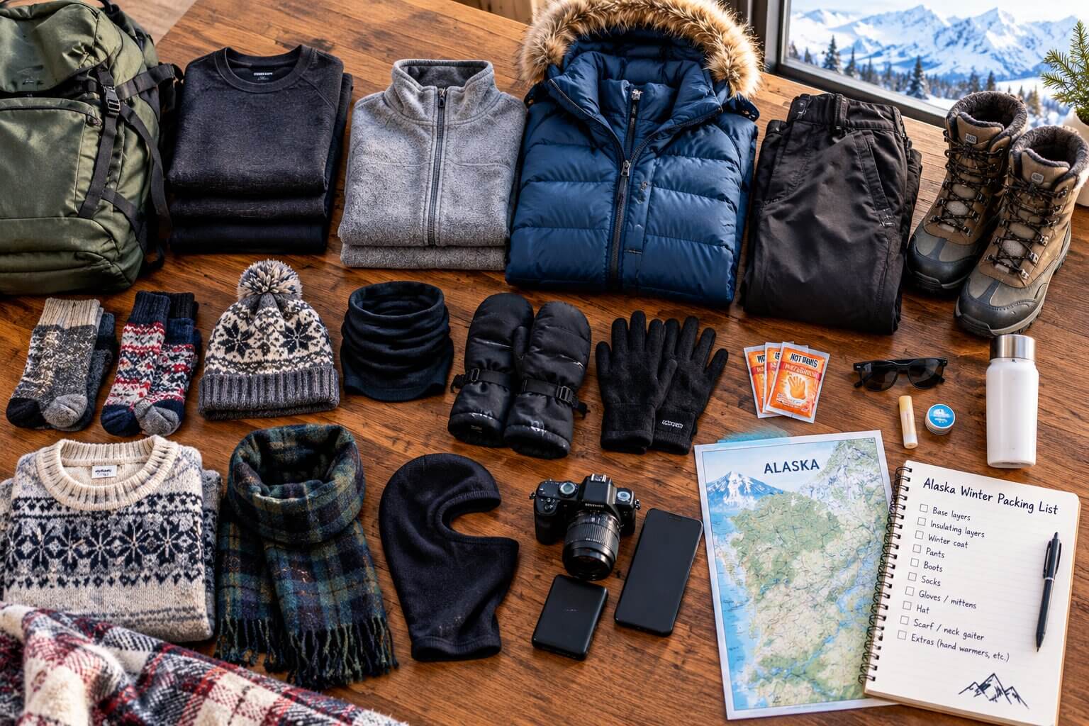 Alaska Winter Packing List Alaska Winter Packing List